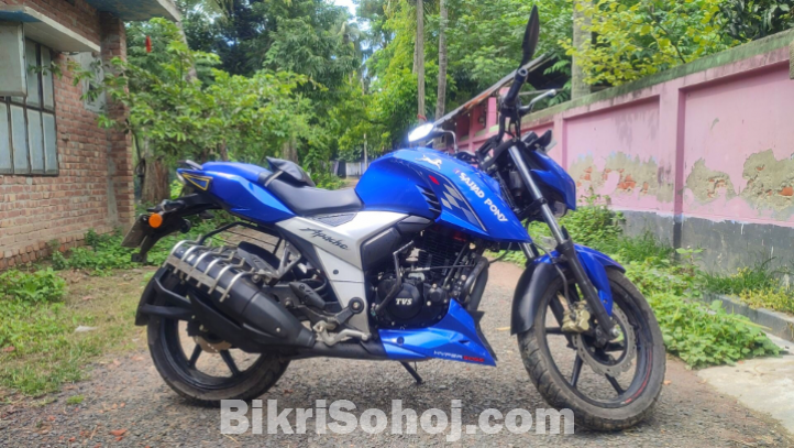 TVS APACHE RTR 160 4V DD 2022 Blue